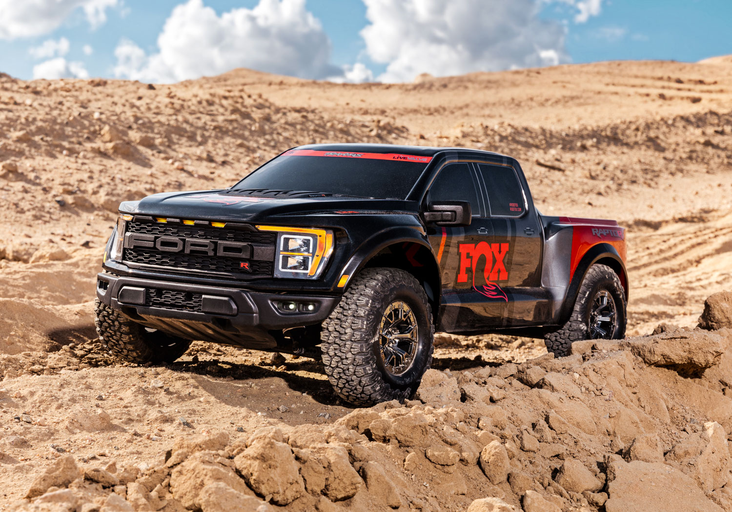 Automodel Traxxas Ford F-150 Raptor R - FOX Edition - 1:10 Pro Scale - 4WD - Brushless